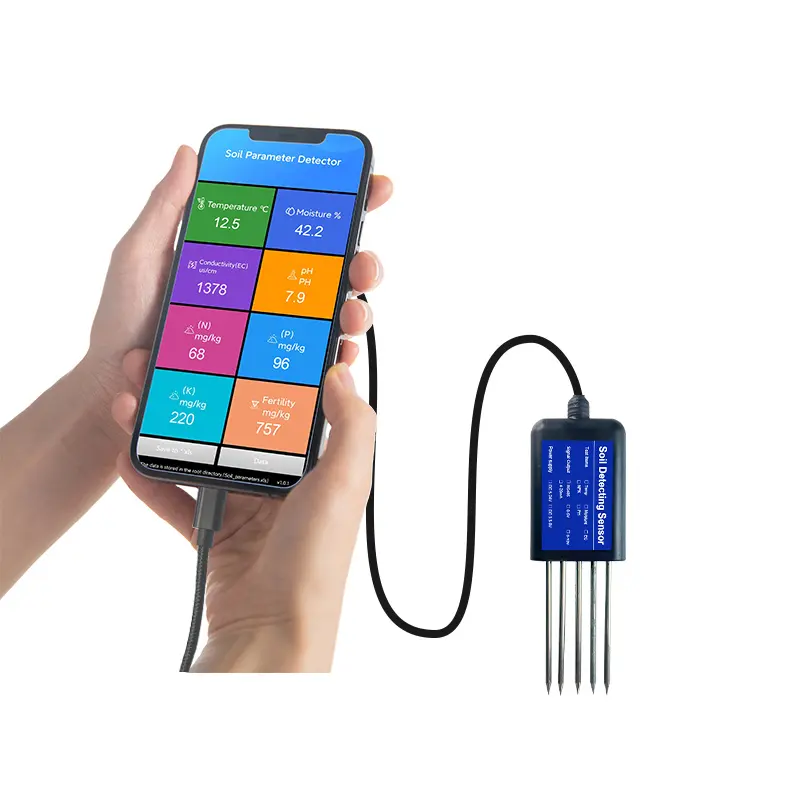 2026 TR-300 8-in-1 Soil Moistu - огляд і ціна Ph Meter