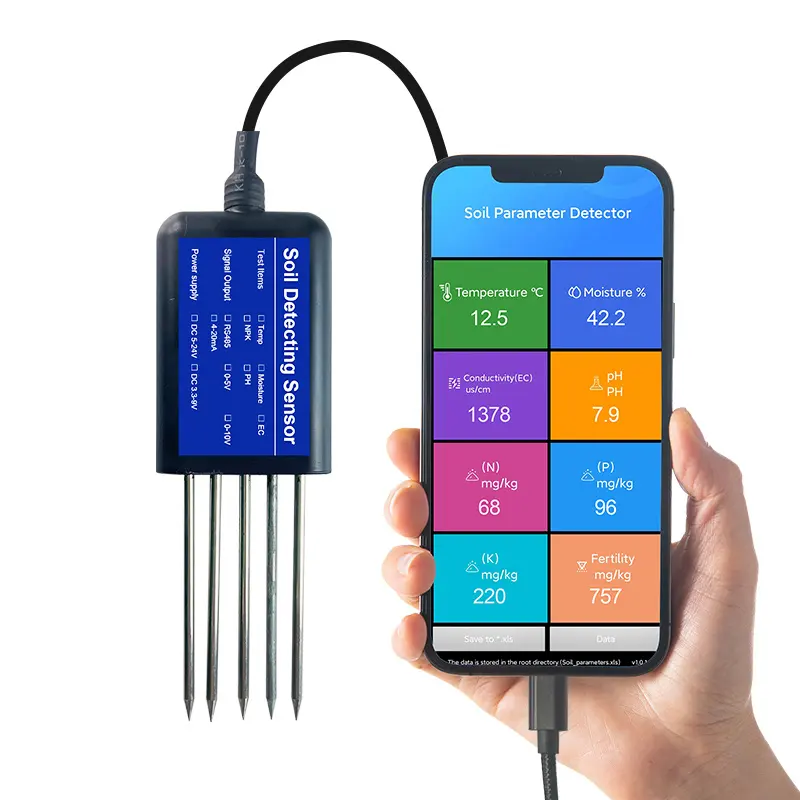 2026 TR-300 8-in-1 Soil Moistu - огляд і ціна Ph Meter