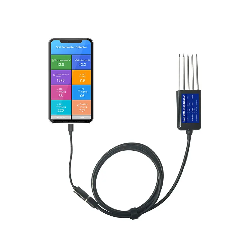 2026 TR-300 8-in-1 Soil Moistu - огляд і ціна Ph Meter