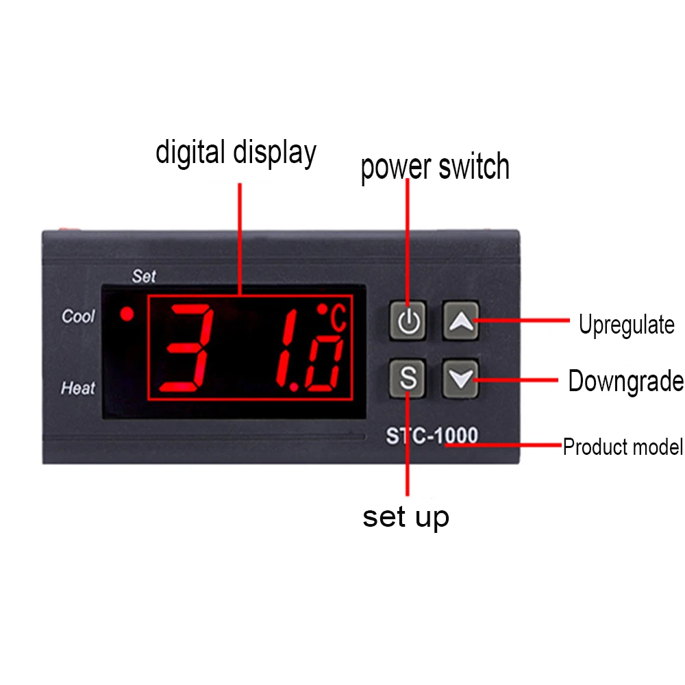 Smart STC-1000 Temperature Con - огляд і ціна Lab Incubator