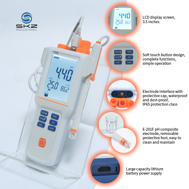 PH110B  0.1 Actually LCD PH Me - огляд і ціна Ph Meter
