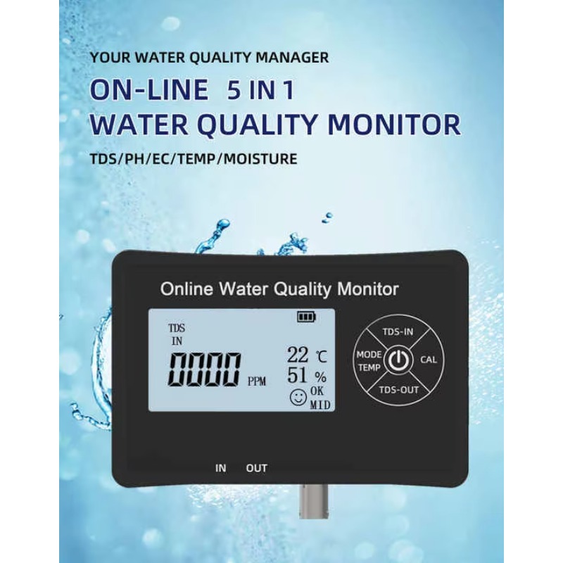 Online 5 in 1 TDS/PH/Temperatu - огляд і ціна Ph Meter