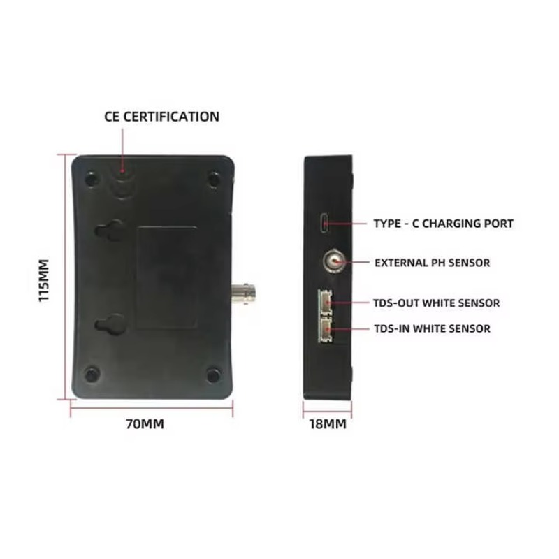 Online 5 in 1 TDS/PH/Temperatu - огляд і ціна Ph Meter