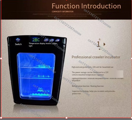 25L Reptile Incubator Digital  - огляд і ціна Lab Incubator