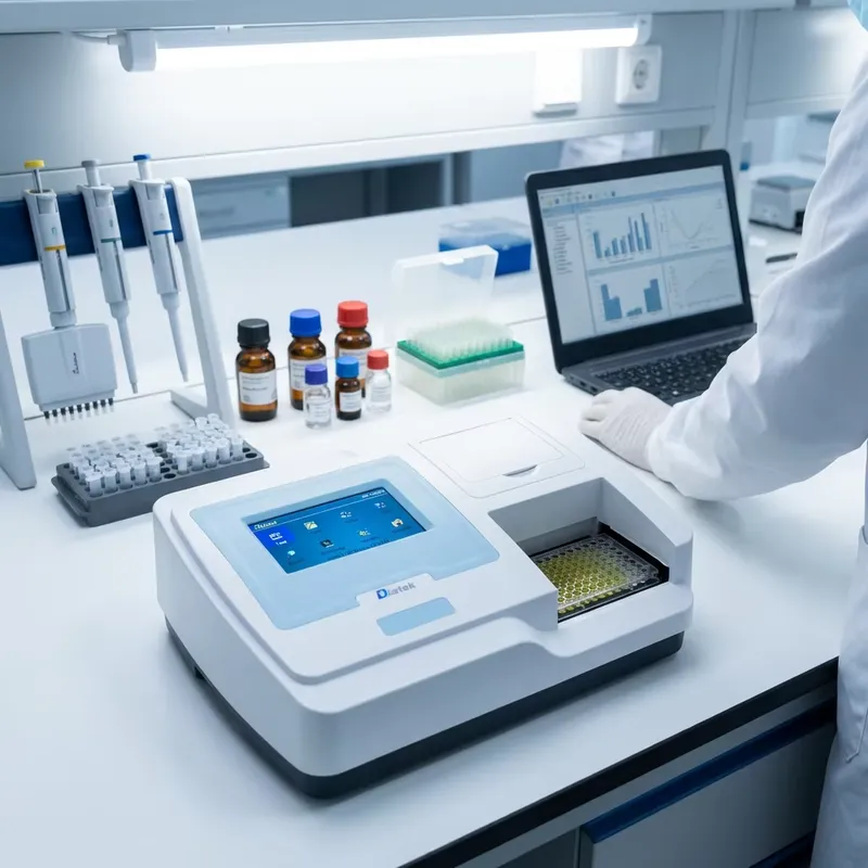 DR-200Bc Microplate Reader Lab - огляд і ціна Medical Lab Test