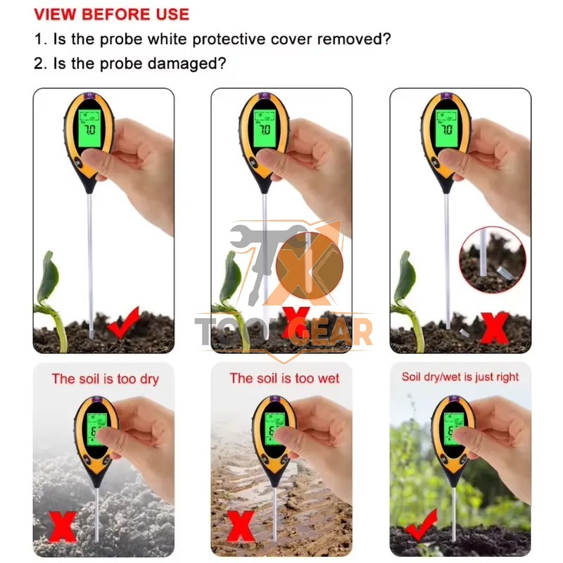 2026hotsale* 4 in 1 Soil PH Me - огляд і ціна Ph Meter