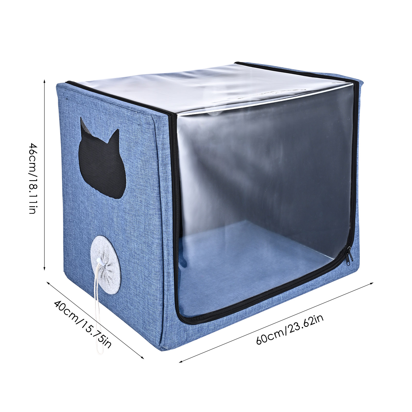 Pet Dog Cat Oxygen ICU Cage 10 - огляд і ціна Lab Incubator
