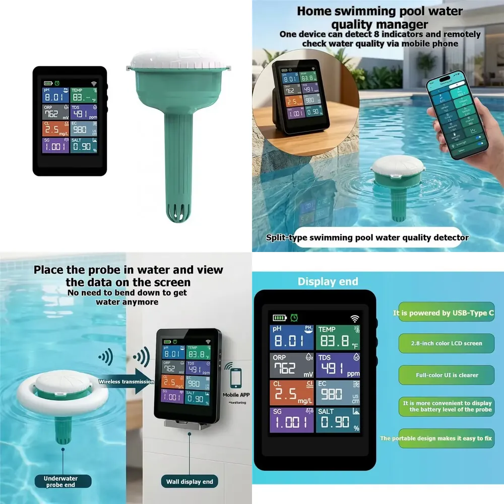 WAP01 AT43-Sauna & Pool Thermo - огляд і ціна Ph Meter