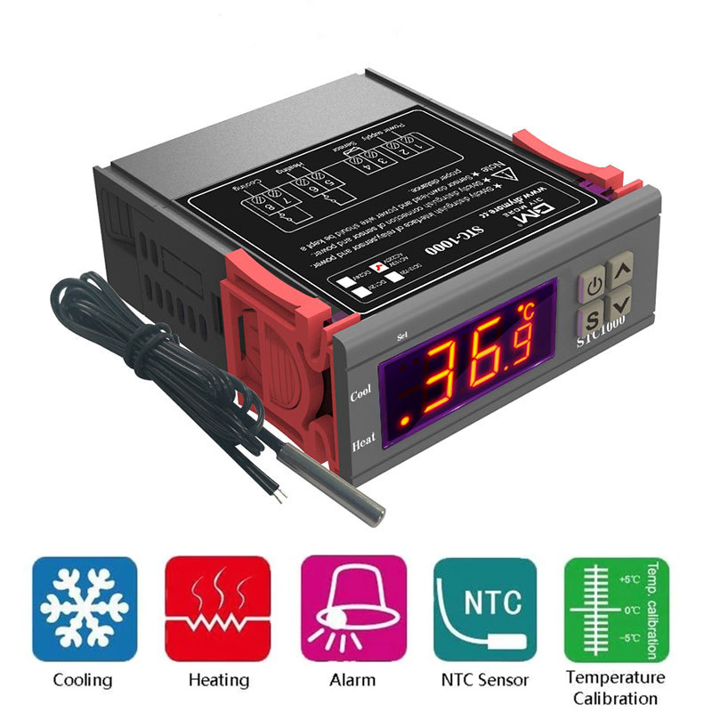 STC-1000 Digital Temperature C - огляд і ціна Lab Incubator